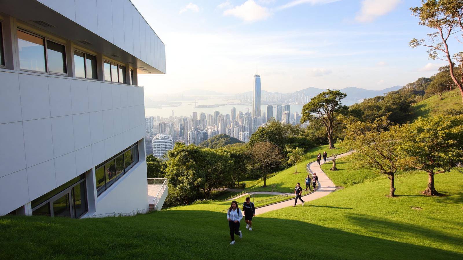 Hong Kong skyline — international schools landscape